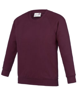 Kids Academy raglan sweatshirt Academy Burgundy