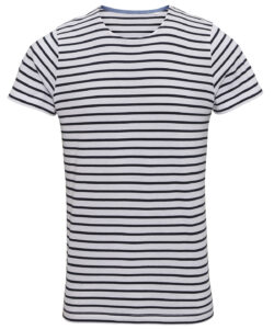 Men's Marinière coastal short sleeve tee White/Navy