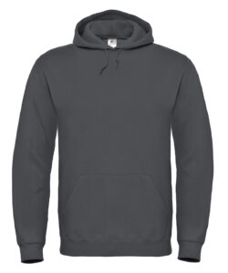 B&C ID.003 Hooded sweatshirt Anthracite