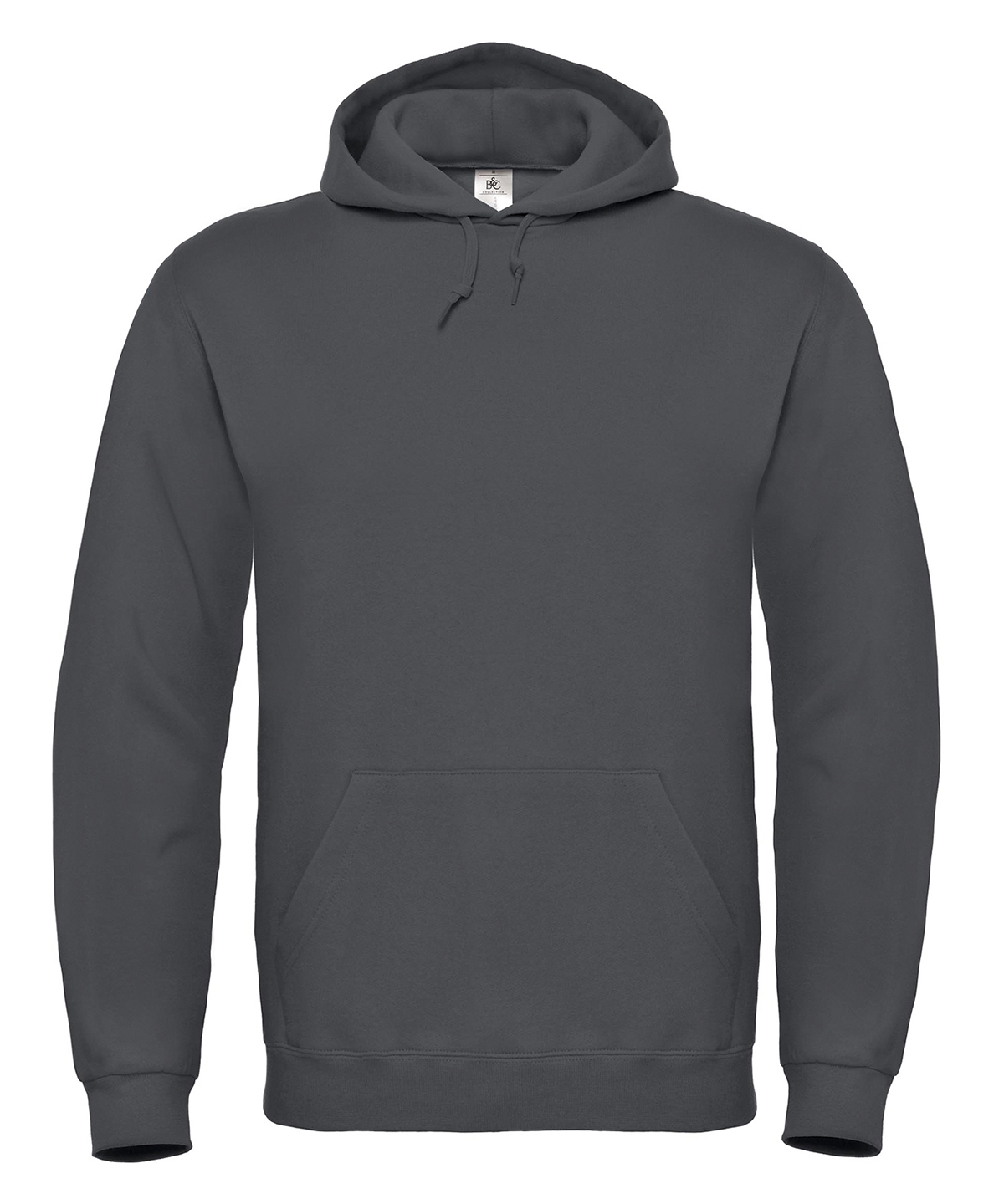 B&C ID.003 Hooded sweatshirt Anthracite