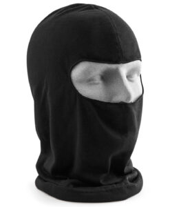 Microfibre balaclava Black