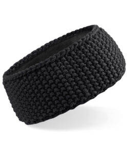 Slopeside waffle headband Black