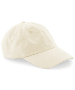 Low-profile 6-panel dad cap Beige