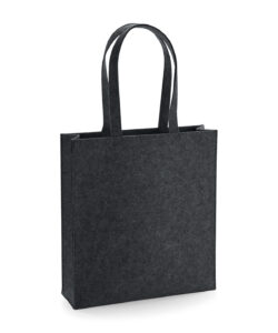 Felt tote bag Charcoal Melange