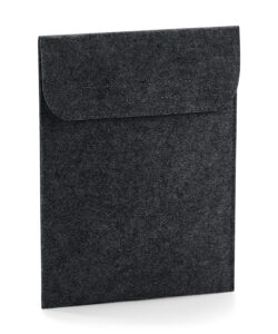Felt iPad slip Charcoal Melange