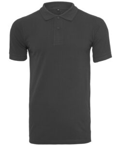 Piqué polo shirt Black