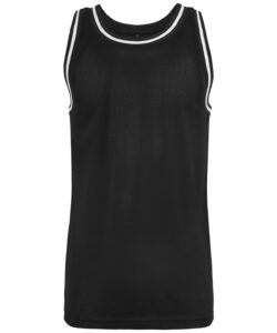 Mesh tank top Black/White