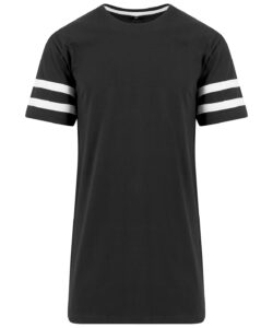 Stripe Jersey tee Black/White