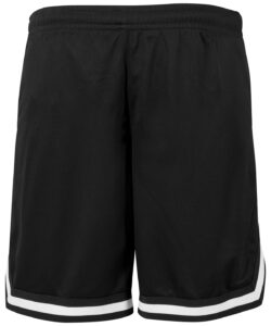 Two-tone mesh shorts Black/Black/White