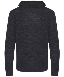 Iguazu regen knitted hoodie Charcoal/Black