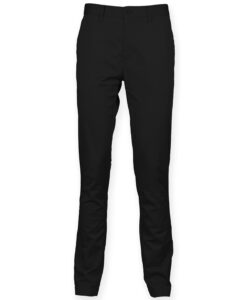 Stretch chinos Black