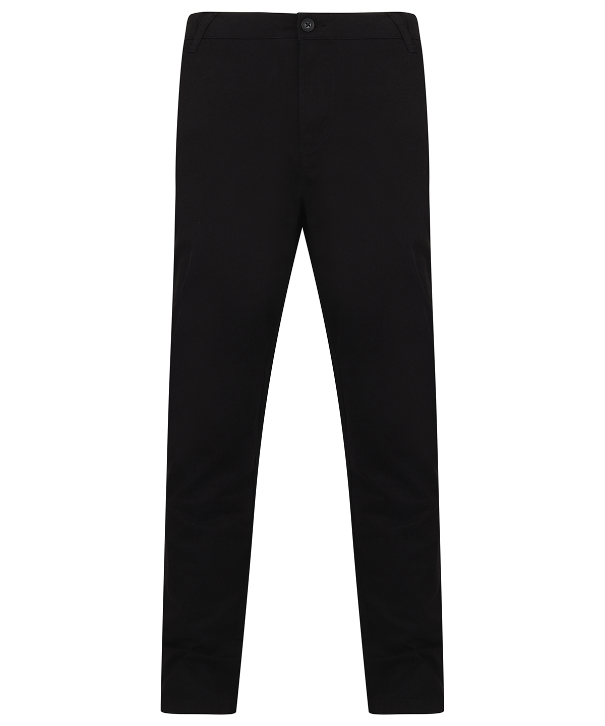Stretch chinos with flex waistband Black