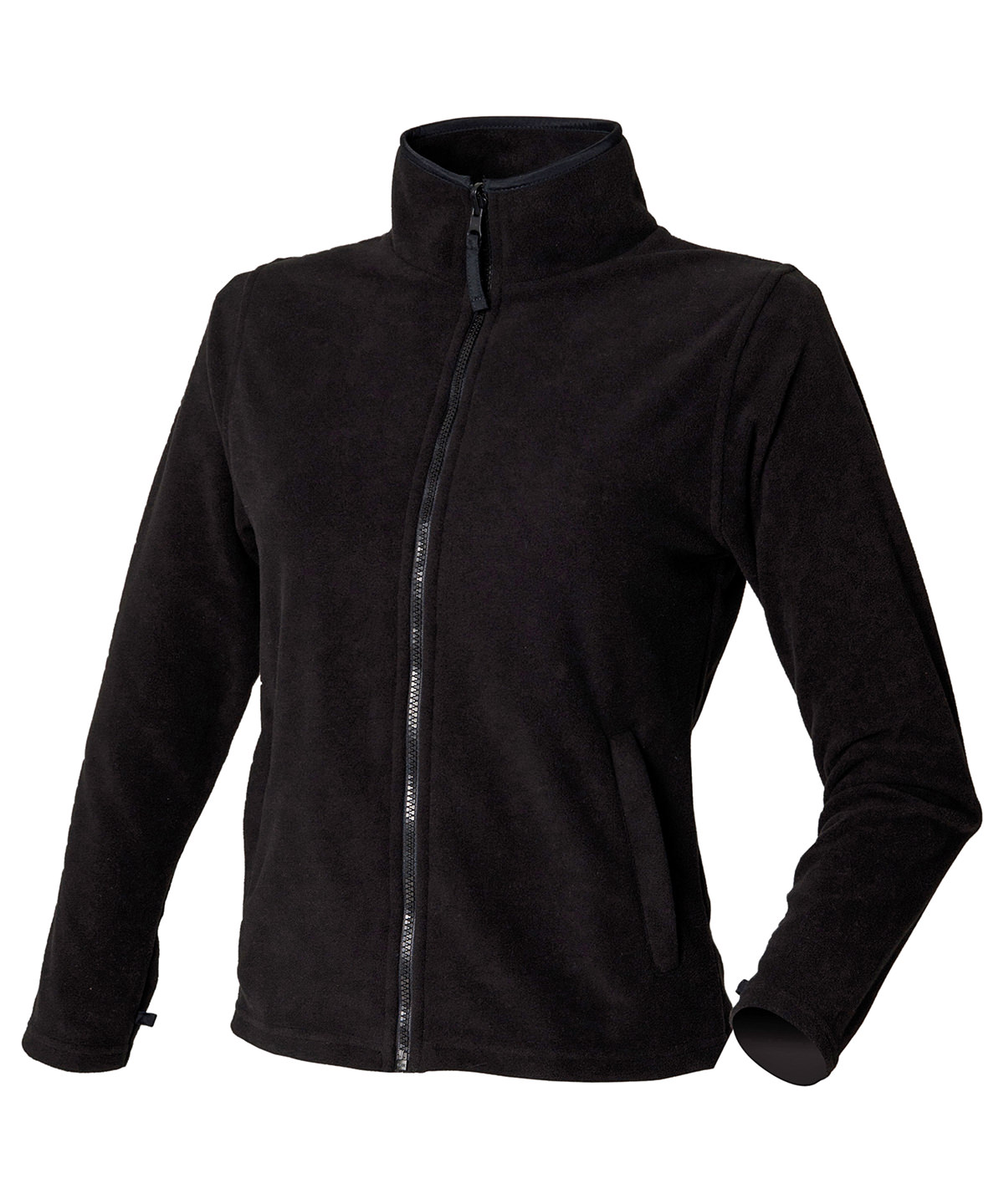 Women's microfleece jacket Black