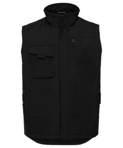 Heavy-duty gilet Black