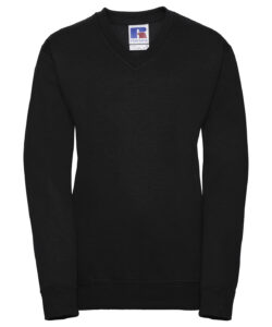 Kids v-neck sweatshirt Black