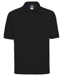 Classic polycotton polo Black