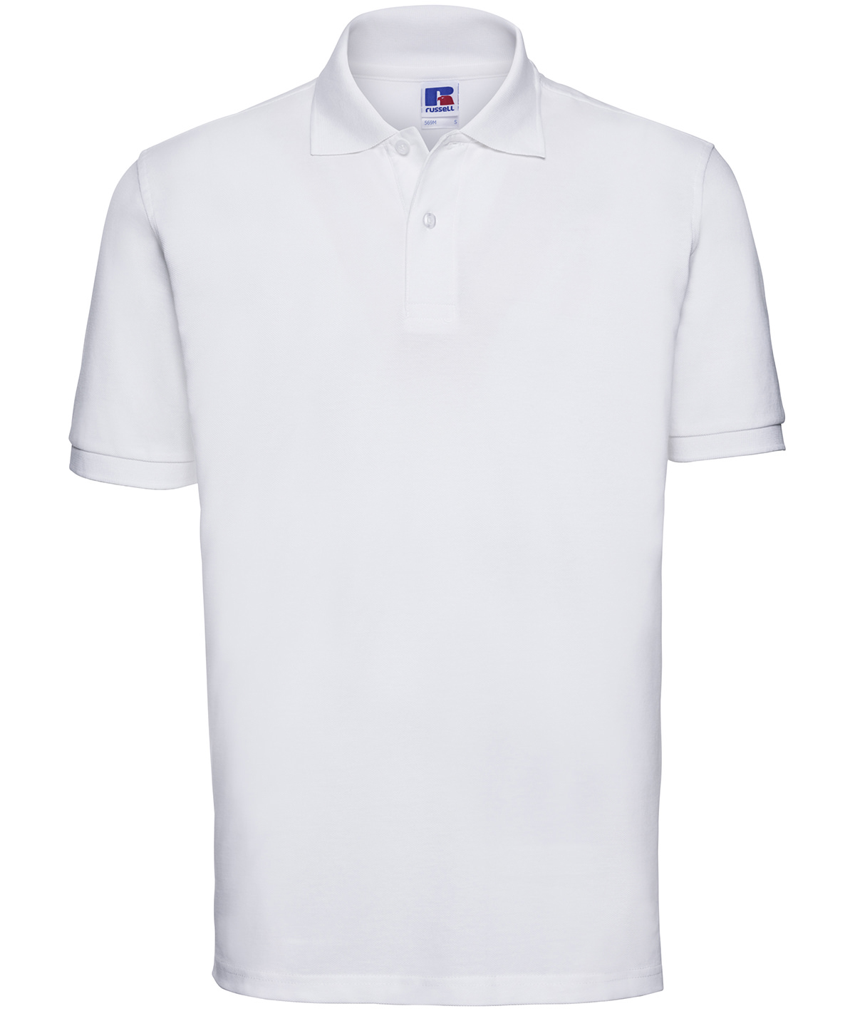 Classic cotton piqué polo White