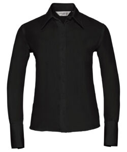 Women's long sleeve ultimate non-iron shirt Black