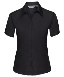 Women's short sleeve ultimate non-iron shirt Black