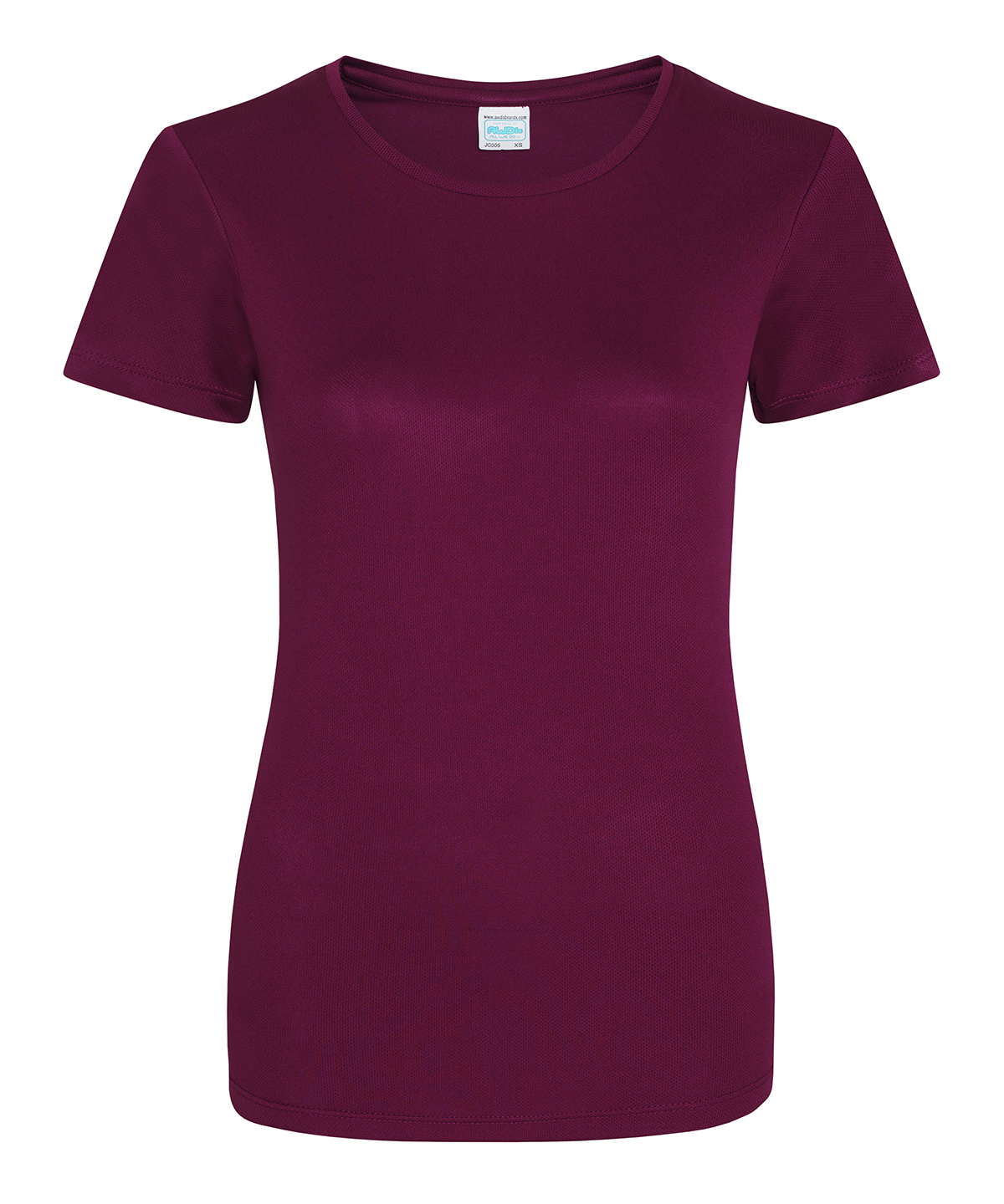 Women's cool T Burgundy