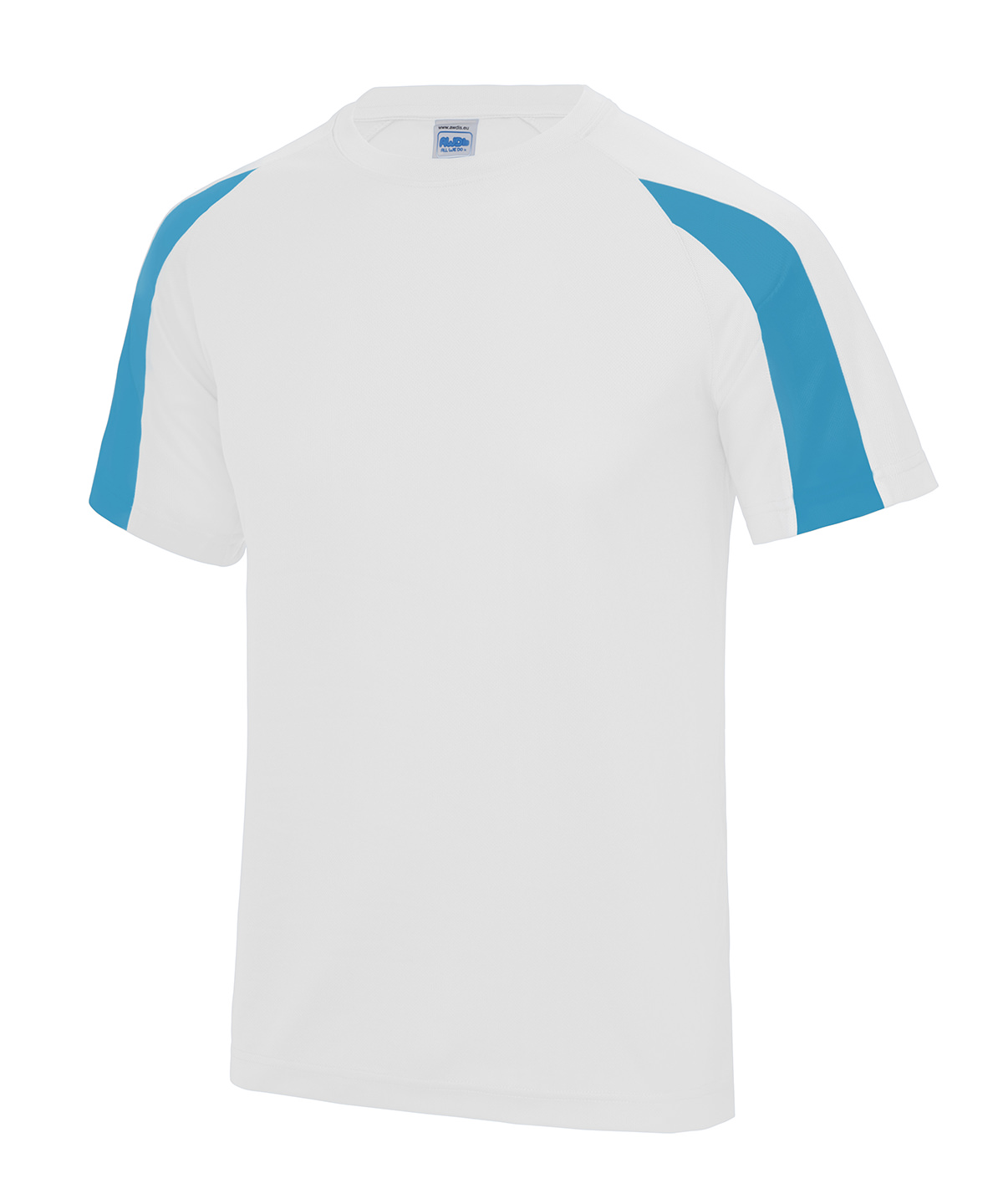 Kids contrast cool T Arctic White/Sapphire Blue