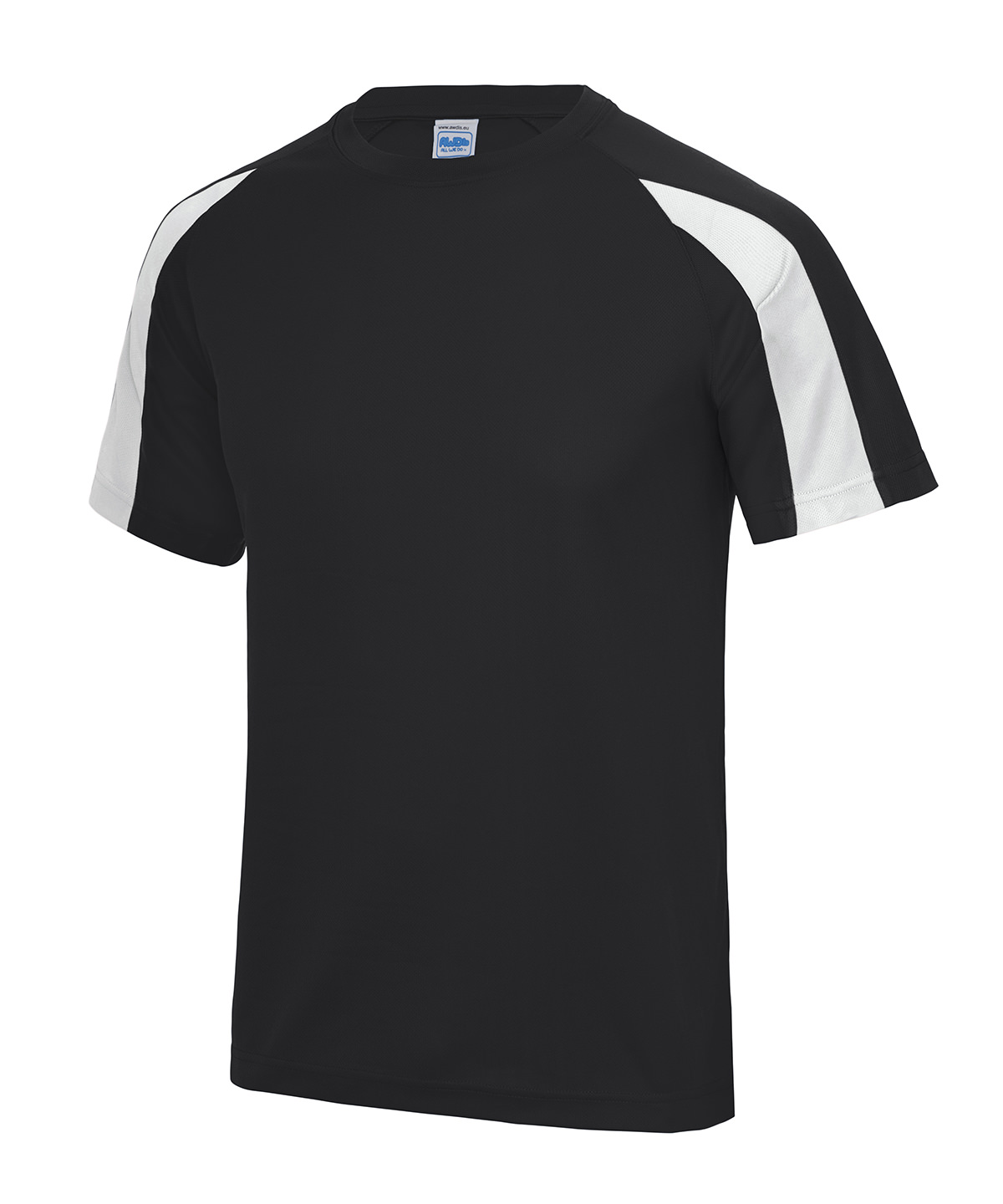 Kids contrast cool T Jet Black/Arctic White