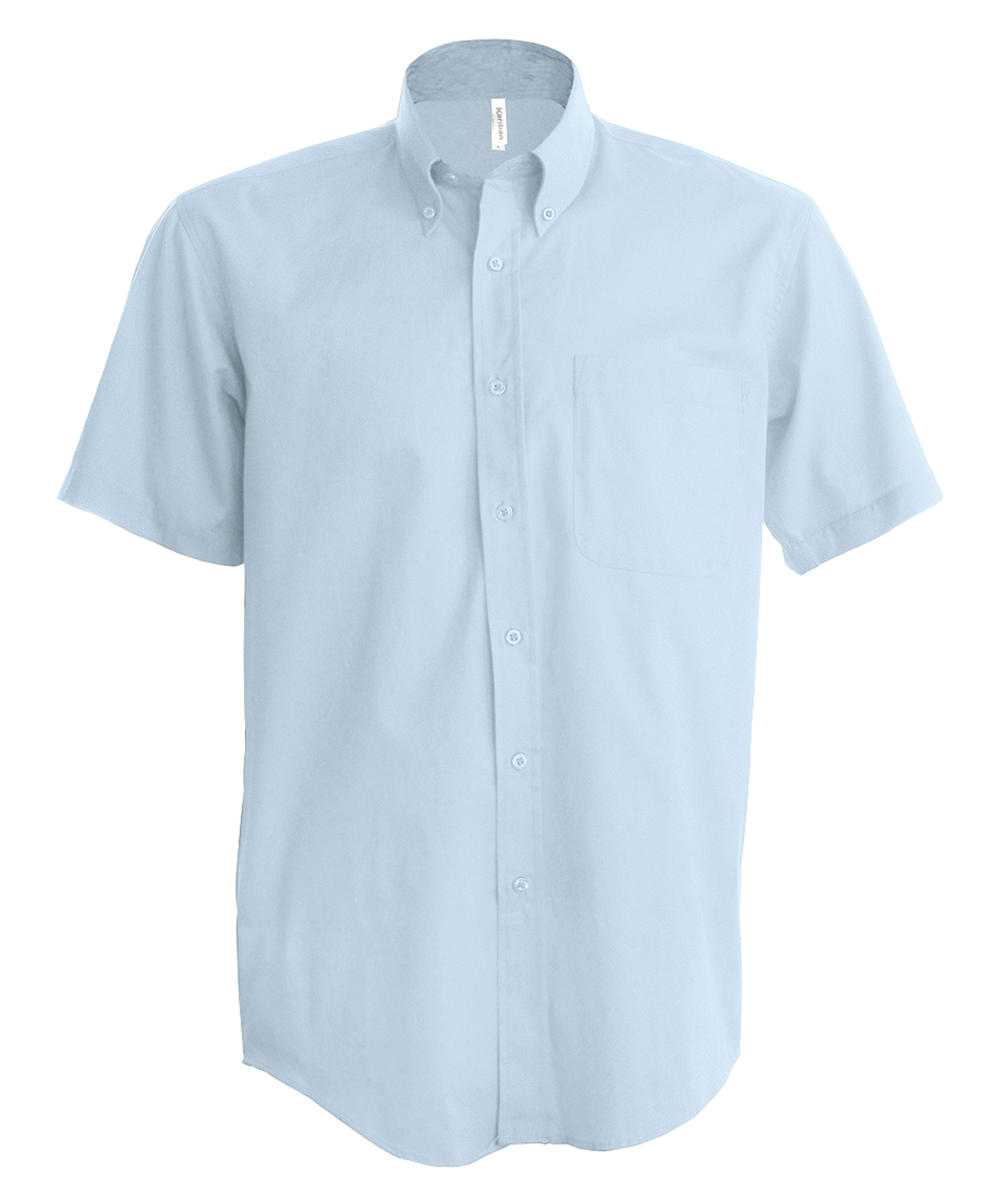 Men's short-sleeved Oxford shirt Oxford Blue