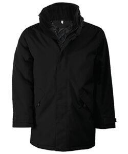 Quilted parka Black/Black