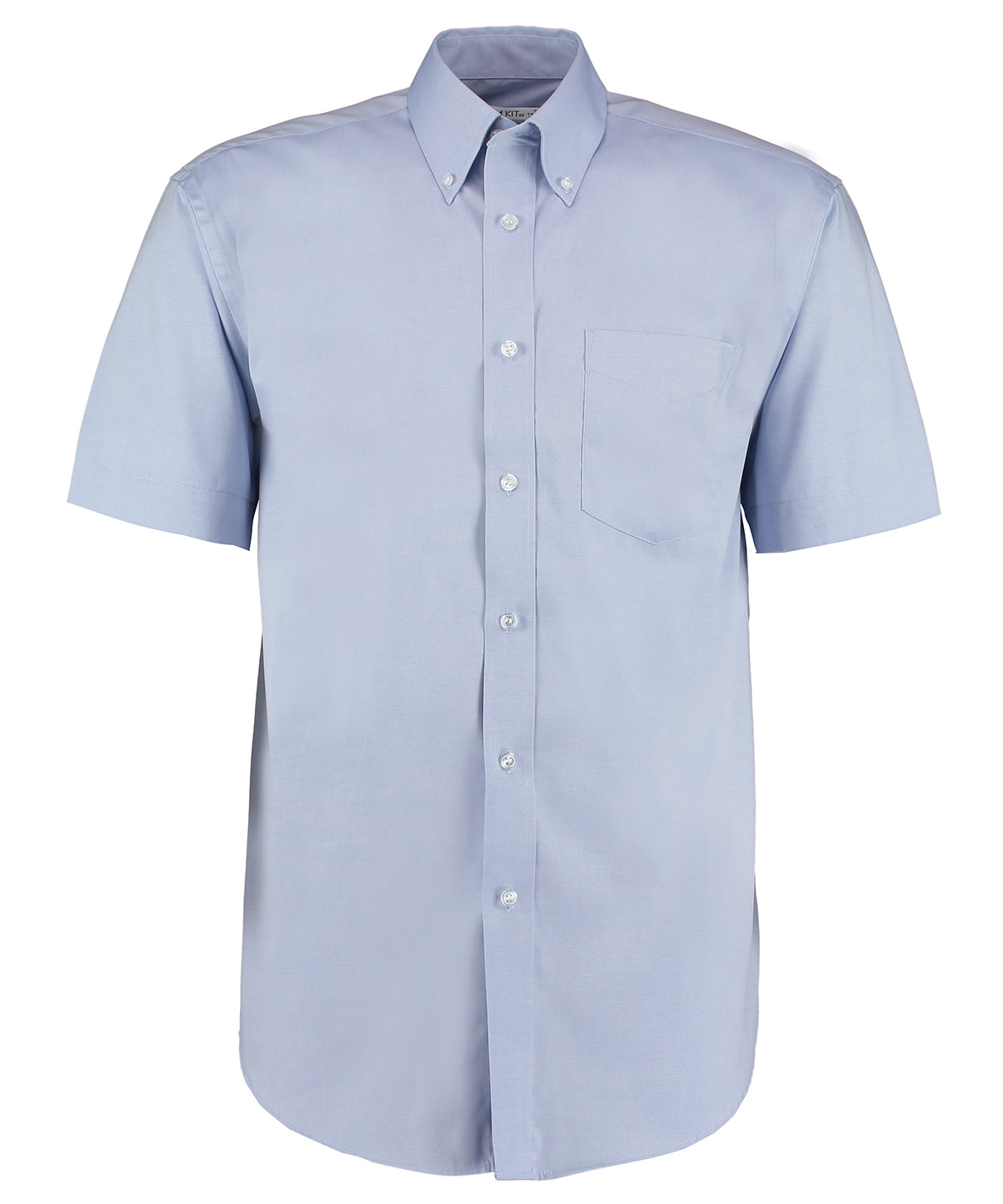 Corporate Oxford shirt short-sleeved (classic fit) Light Blue
