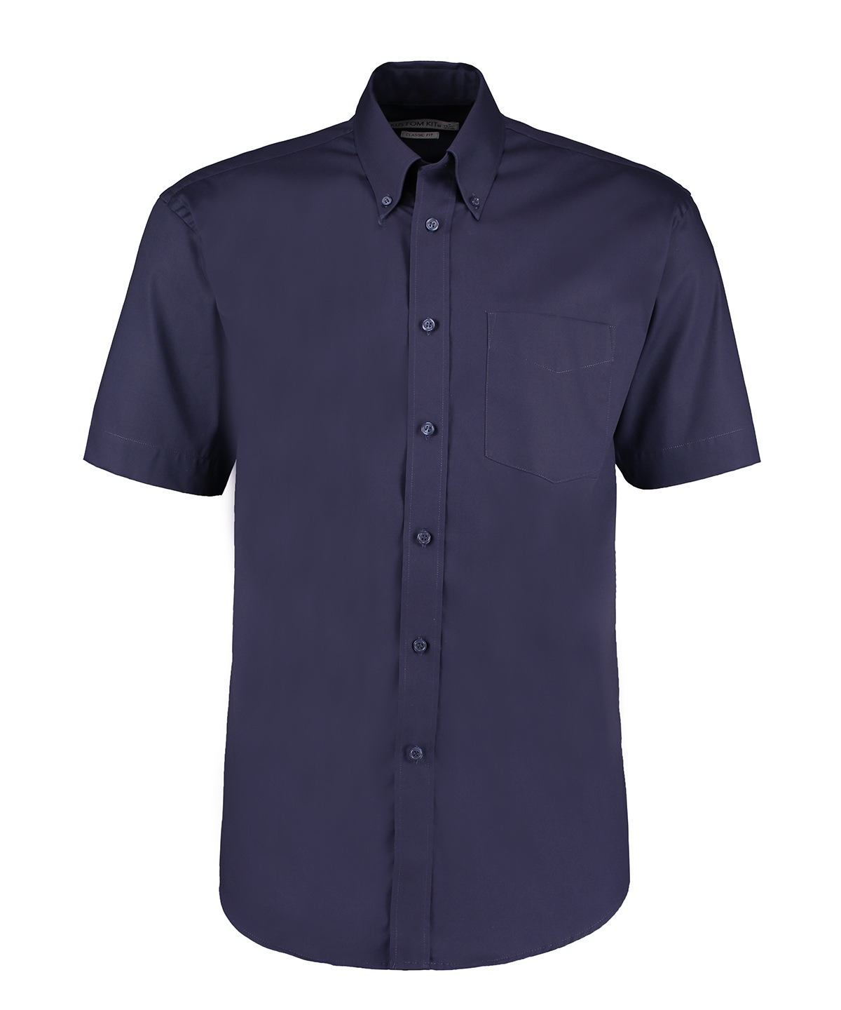 Corporate Oxford shirt short-sleeved (classic fit) Midnight Navy