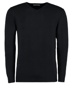 Arundel v-neck sweater long sleeve (classic fit) Black