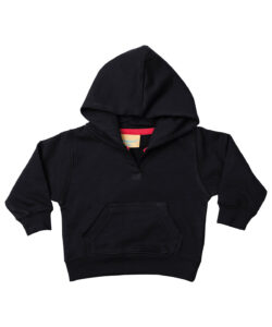 Toddler hooded sweatshirt with kangaroo pocket Black