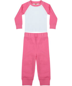 Children's pyjamas Candyfloss Pink/White