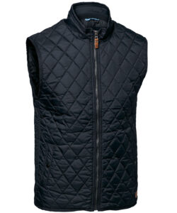 Camden – diamond quilted gilet Midnight Blue