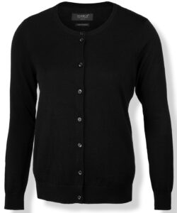 Women’s Phoenix – luxurious merino blend cardigan Black