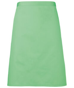 Colours mid-length apron Apple
