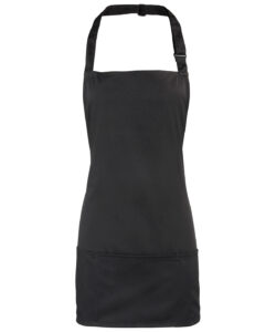 Colours 2-in-1 apron Black