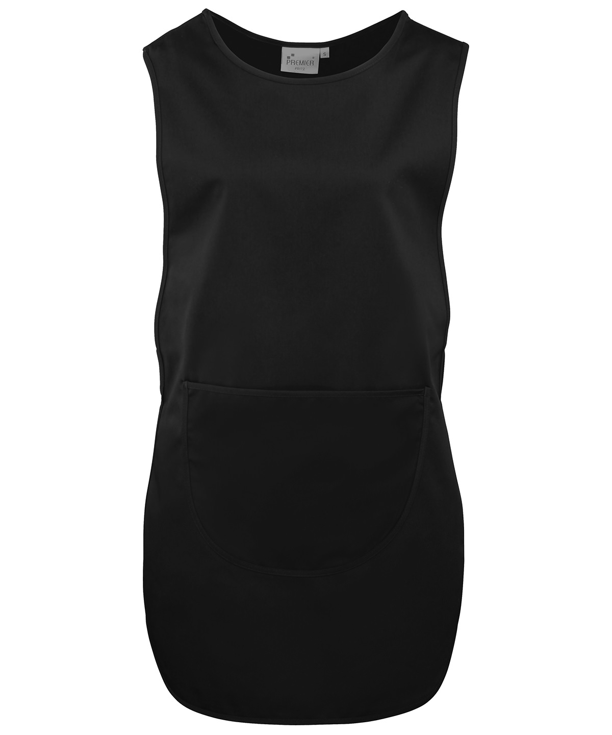 Long length pocket tabard Black