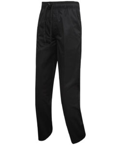 Chef's select slim leg trousers Black