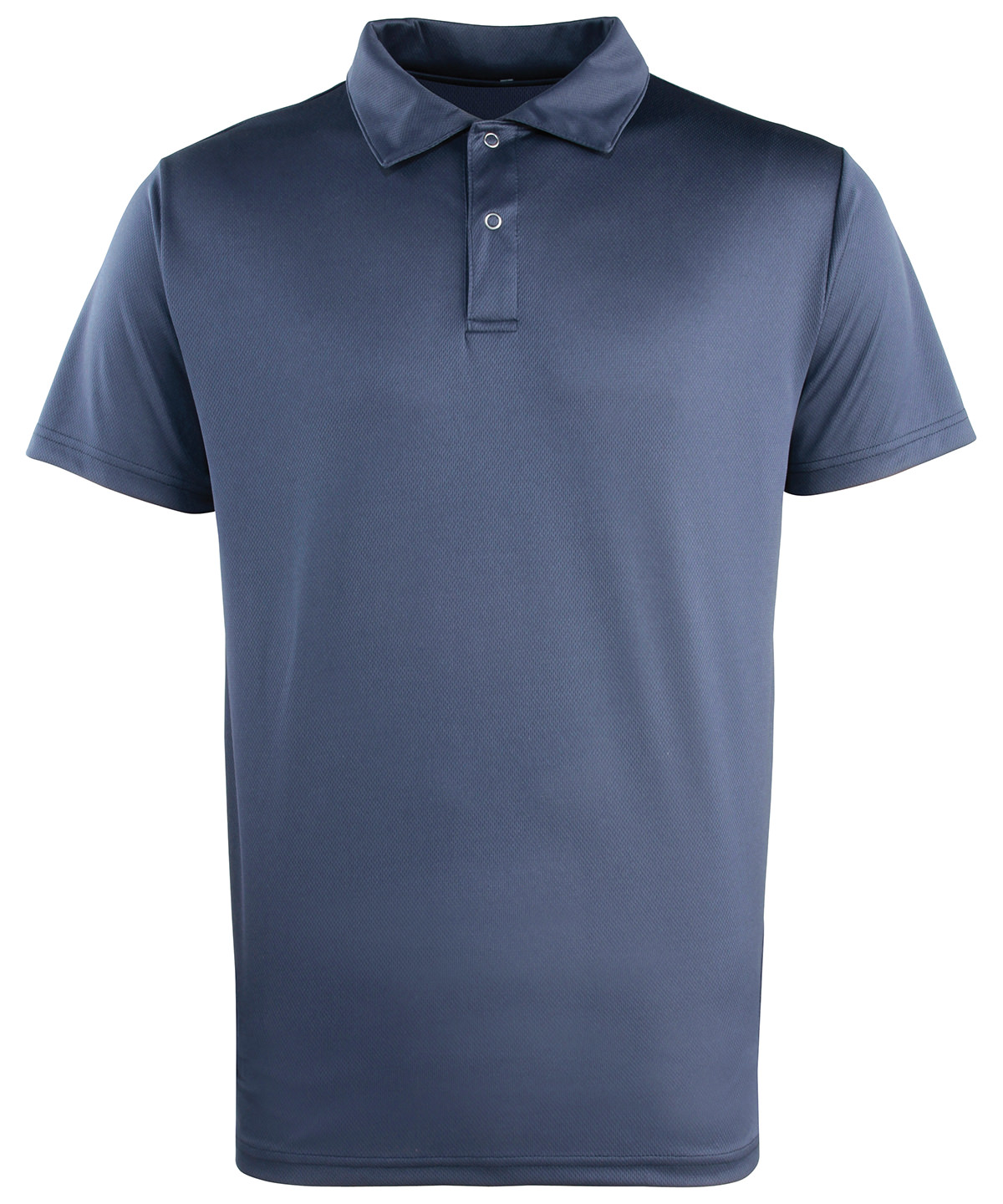 Coolchecker® studded polo Navy