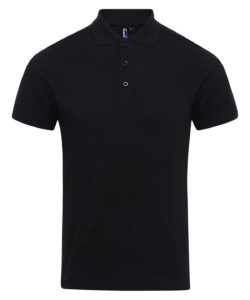 Coolchecker® plus piqué polo Black