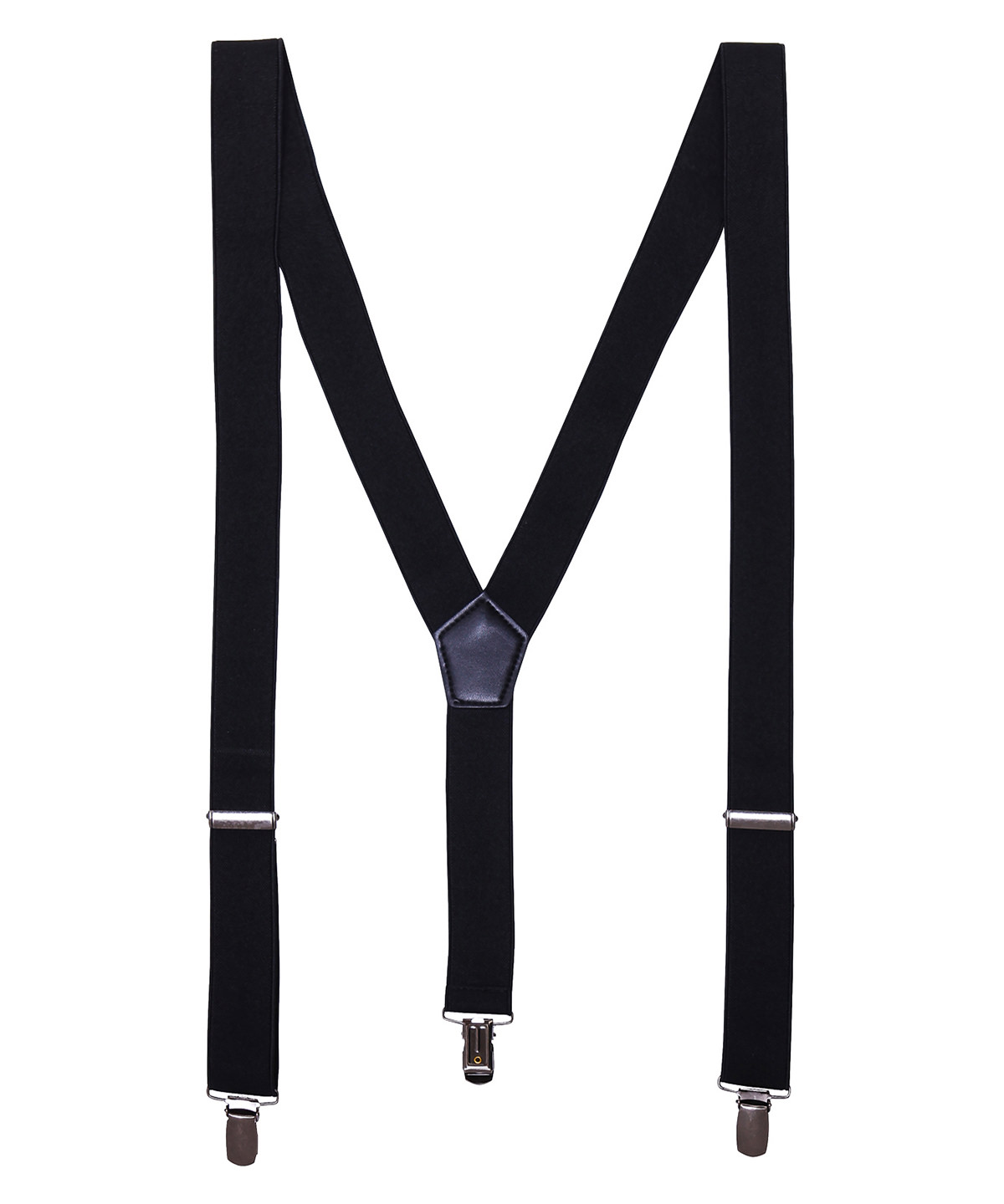 Clip-on trouser braces Black