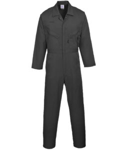 Liverpool zip coverall (C813) Black