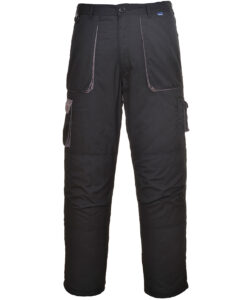 Portwest Texo contrast trousers (TX11) Black/Grey