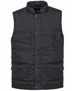 Shetland bodywarmer (S414) Black