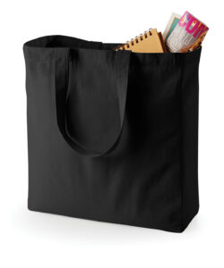 Canvas classic shopper Black