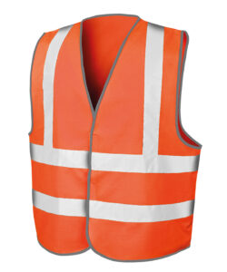 Core safety motorway vest Fluorescent Orange