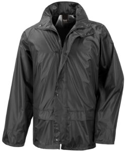 Core rain jacket Black