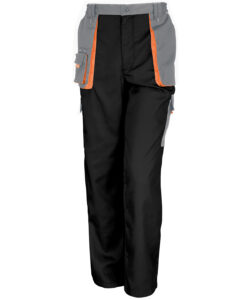 Work-Guard lite trousers Black/Grey/Orange