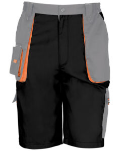 Work-Guard lite shorts Black/Grey/Orange